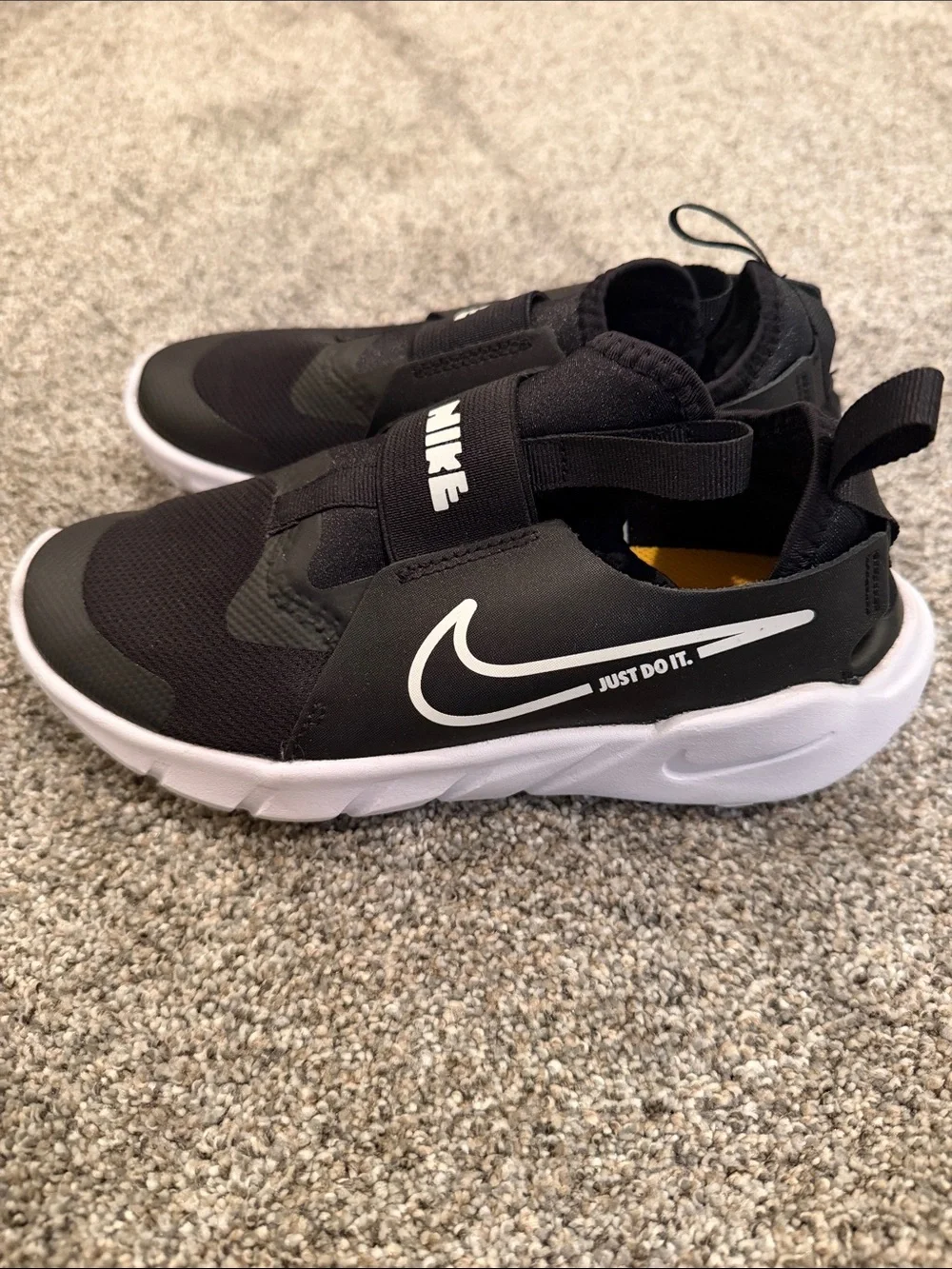 Nike kids Black Slip-On Athletic Sneakers